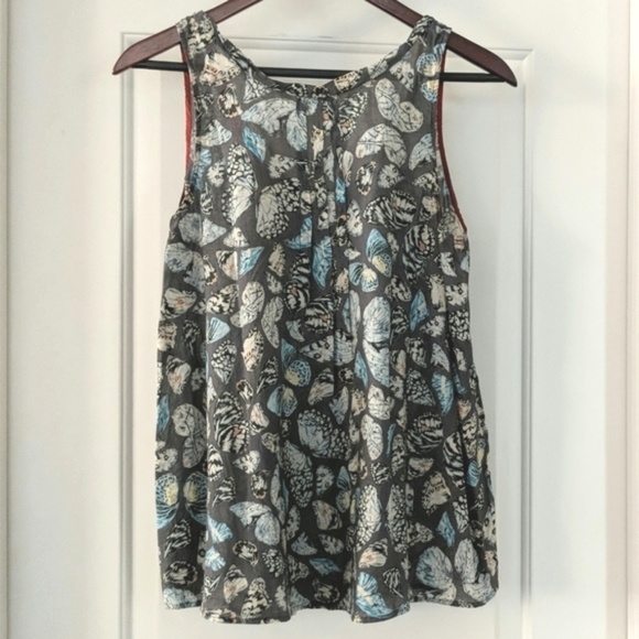 Edme & Esyllte (Anthropologie) butterfly print top - Picture 2 of 4